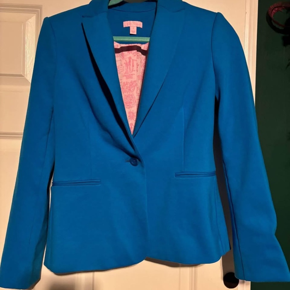 Lilly Pulitzer Women's Blue Blazer